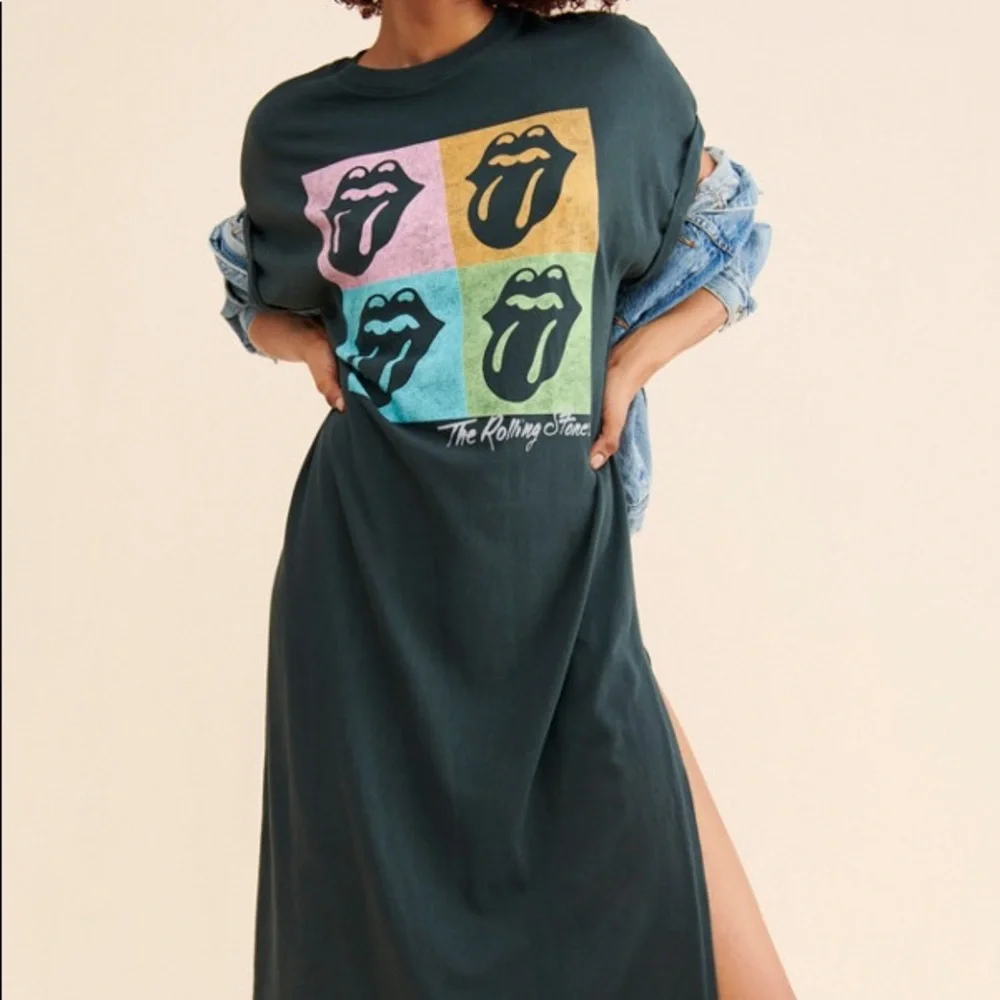 Anthropologie LetLuv The Rolling Stones Tee Dress Z15-20